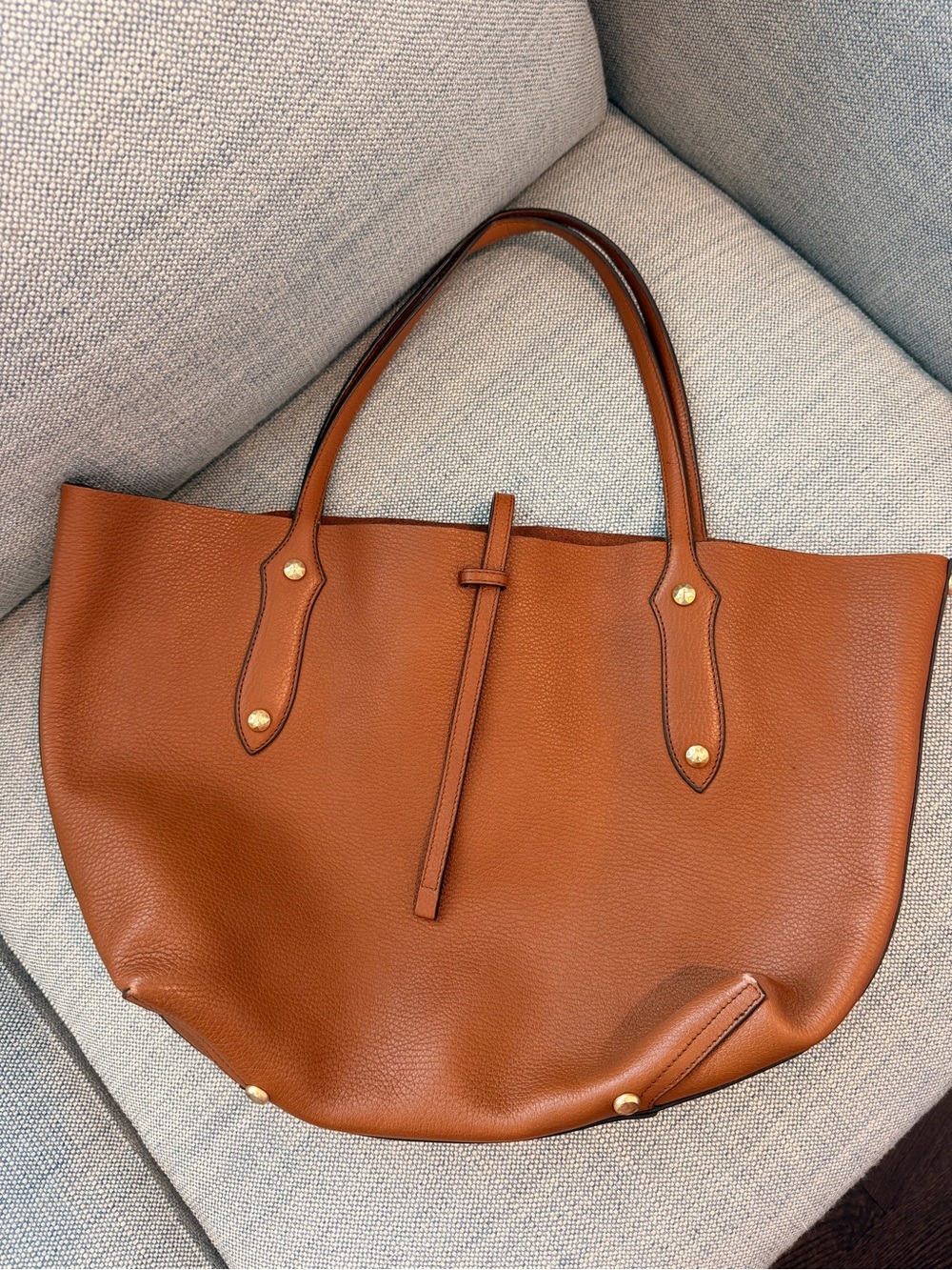 Annabel Ingall Brown Leather Tote Bag